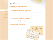 Tablet Screenshot of diefriseure.com